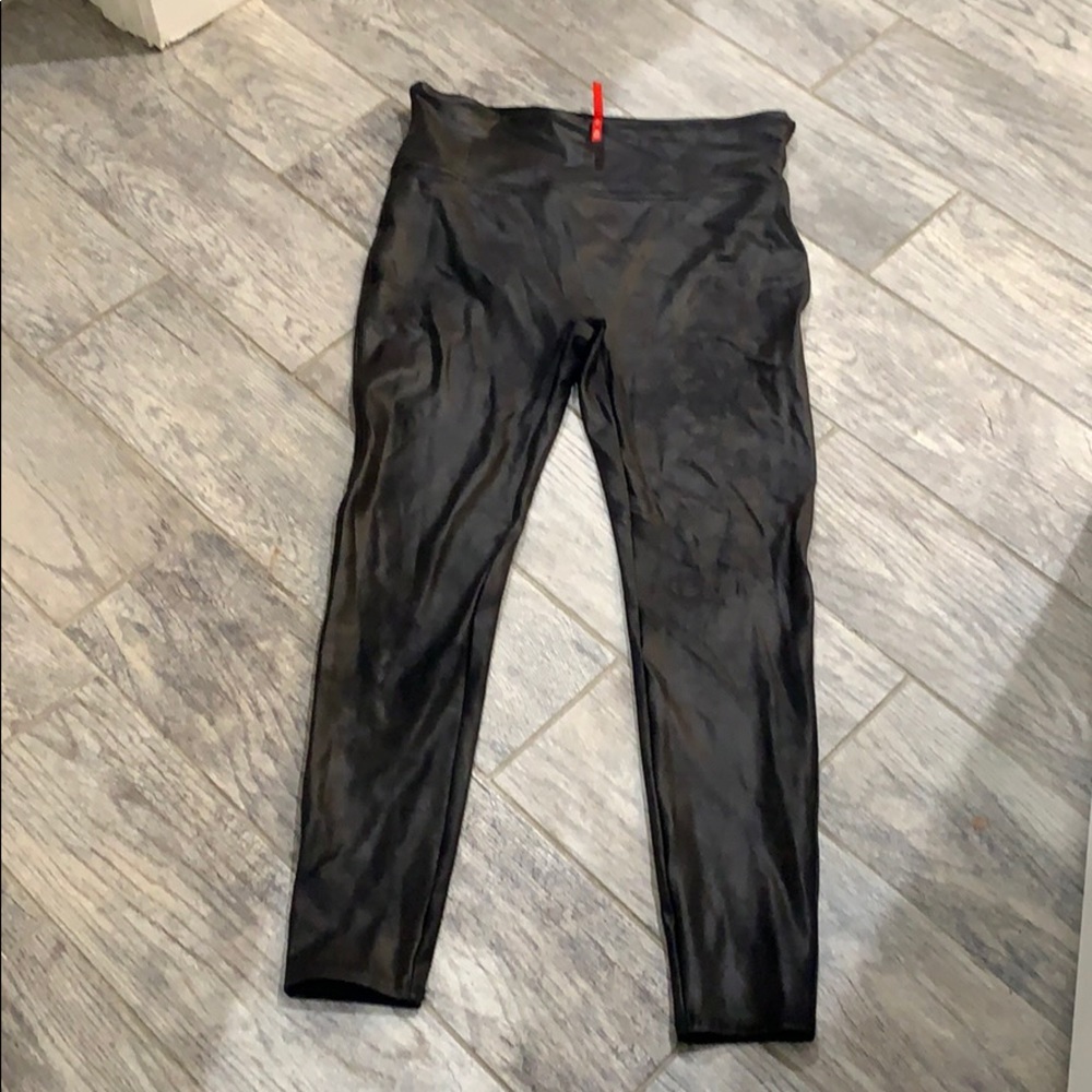 Spanx Faux Leather Legging - 1X